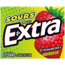 Extra Sour Strawberry 15 Stick image