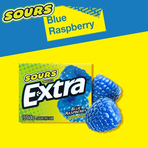 EXTRA SOUR BLUE RASPBERRY 15 STICK