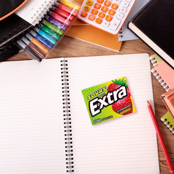 Extra Sour Strawberry 15 Stick