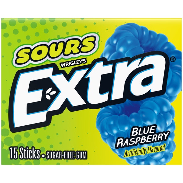 EXTRA SOUR BLUE RASPBERRY 15 STICK