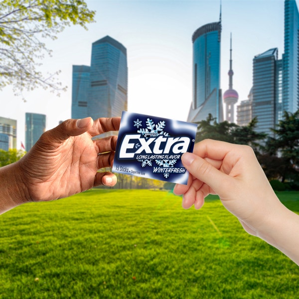 EXTRA Winterfresh Sugarfree Chewing Gum, 15-Stick Single Pack