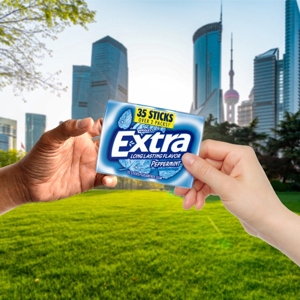 EXTRA Peppermint Sugarfree Chewing Gum, 35-Stick Mega Pack