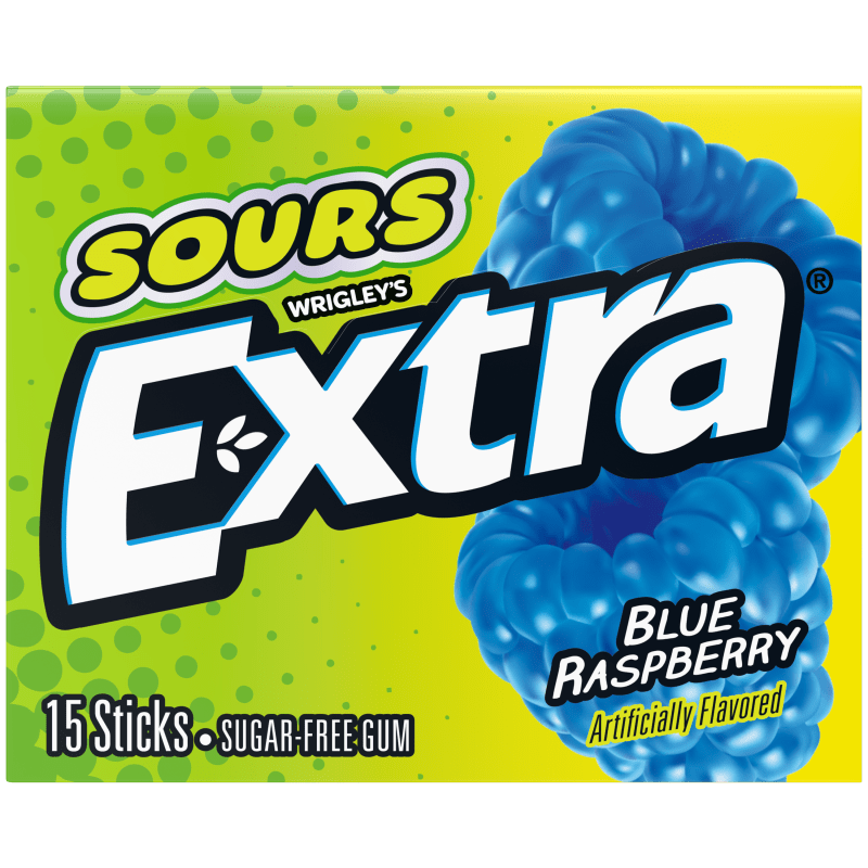 EXTRA SOUR BLUE RASPBERRY 15 STICK image